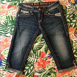 Rock Revival “Karlie” Cropped capris